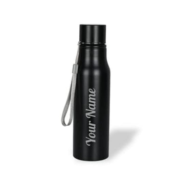 Personalized Bottle with Name Engraved,Customized Gift Single Wall Steel Bottle,Personalized Water Bottle Birthday Gift for Men and Women, Corporate Gifts for Employees Name Printed (BOTTEL -1 NEW)