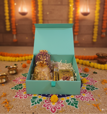 Regal Indulgence Hamper | Dry Fruits  | Chocolates | Gold Coin Chocolate Hamper